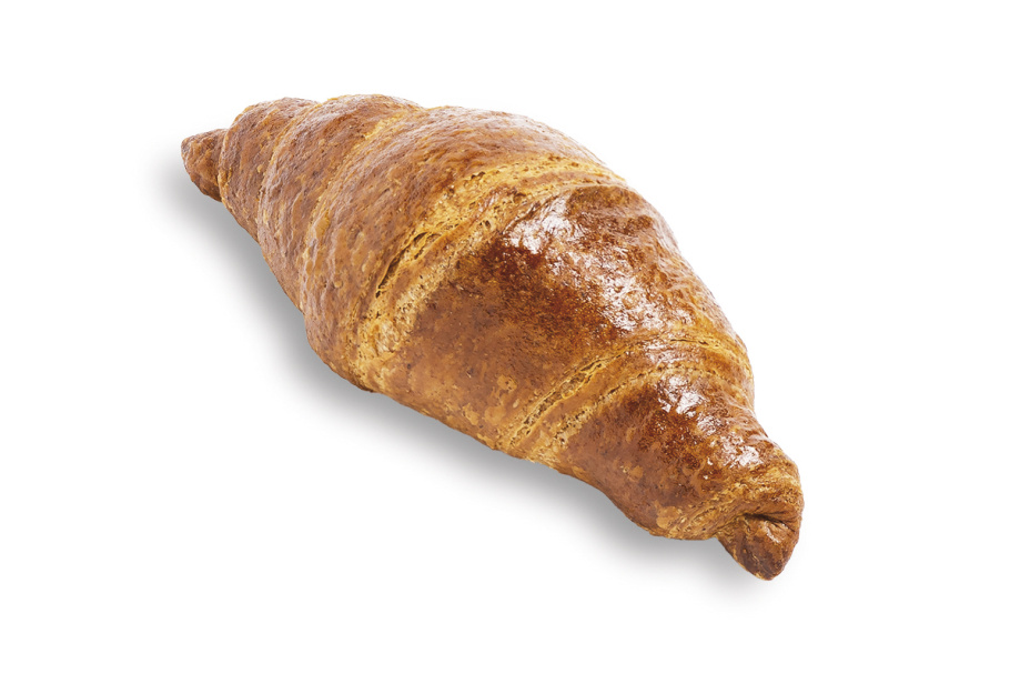 Mini Obični Veganski Kroasan Cjelovito Zrno